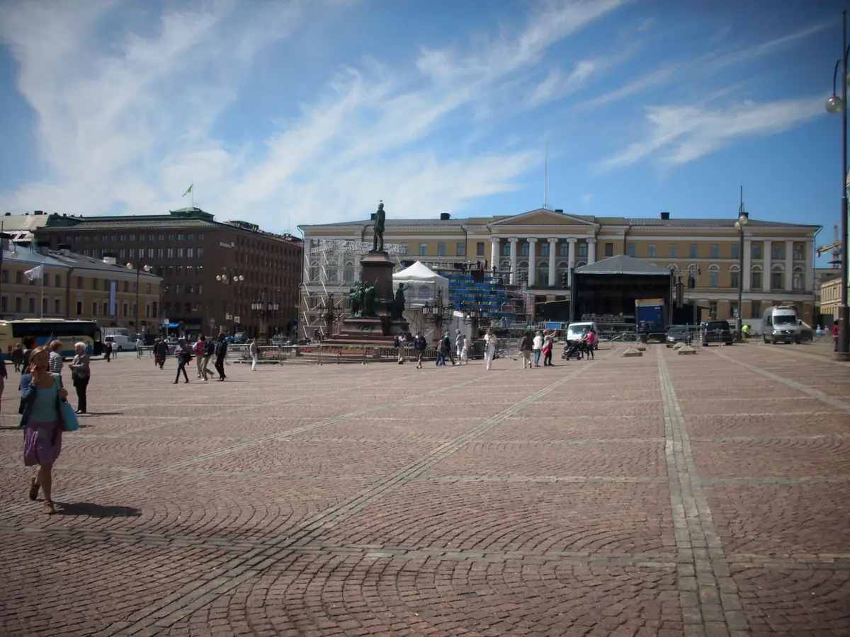 Senatsplatz in Helsinki